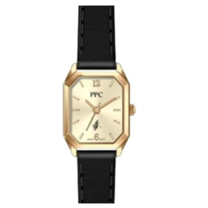 Paris Polo Club PPC-EG04-GD-GD 20.5mm Analog Women Watch